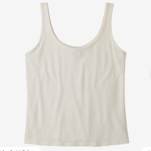 NWT PATAGONIA Birch White Trail Harbour Tank Top Hemp Cotton Lightweight Size XL